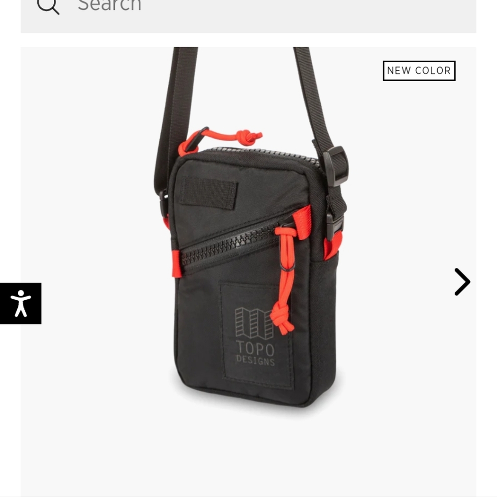 Topo designs mini shoulder bag